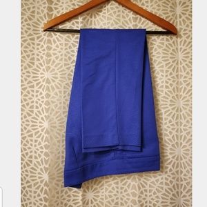Audrey & Cline blue straight leg pants size 4